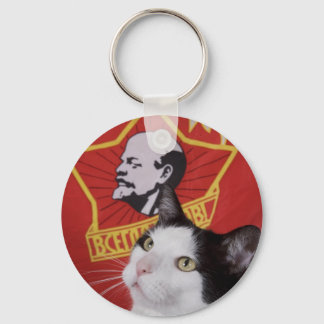 Commie Cat Sleutelhanger