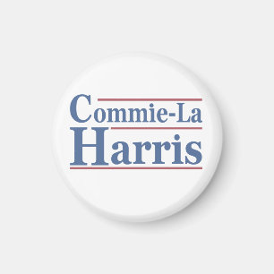 Commie-La Harris 2024 Funny Anti Kamala Harris Magneet