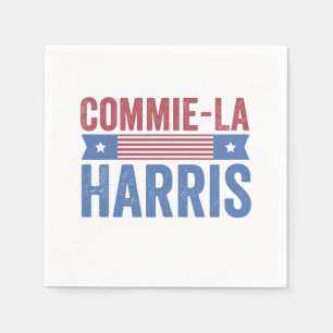 Commie-La Harris 2024 Funny Anti Kamala Harris Servet