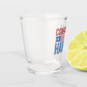Commie-La Harris 2024 Funny Anti Kamala Harris Shot Glas (Links)