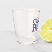 Commie-La Harris 2024 Grappig Anti Kamala Harris Shot Glas (Links)