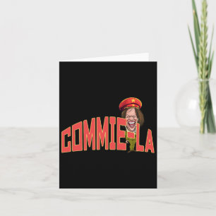 Commie-la Harris Kamala Harris Tim Wheimer Coach 2 Kaart