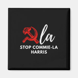 Commie-la Kamala Harris Tim Wheimer Coach 2024 La Magneet
