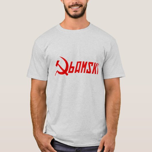 Commie Obama T-shirt (Voorkant)
