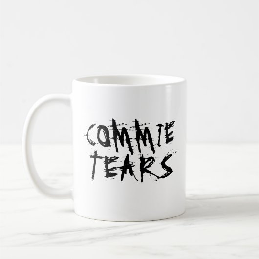 Commie Tears Koffiemok (Links)