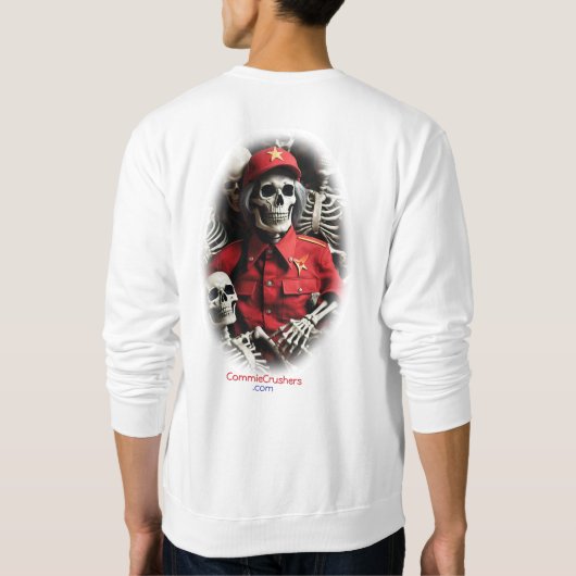 CommieCrushersDesign001 Trui (Achterkant)