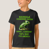 Commieleon Communist Harris Comrade Kamala Commie T-shirt (Voorkant)