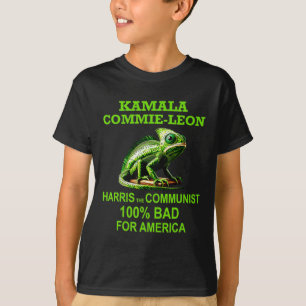 Commieleon Communist Harris Comrade Kamala Commie T-shirt