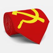 Commietie Stropdas (Opgerold)