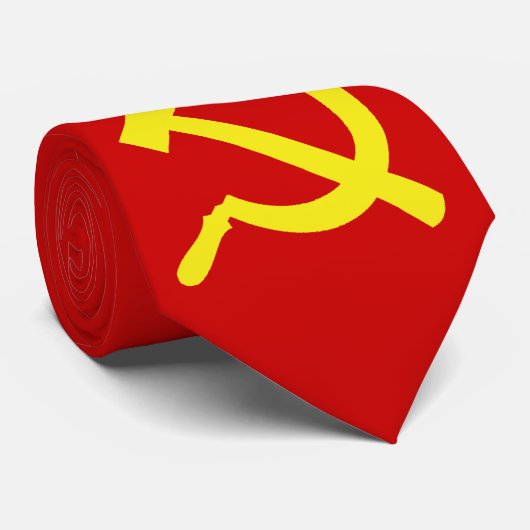 Commietie Stropdas (Opgerold)