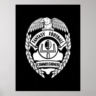 Commissaris Fantasy Football Poster