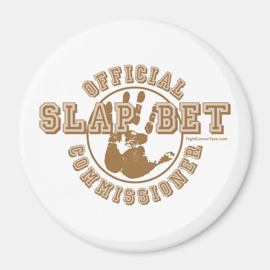 commissaris Slap Bet Magneet (Voorkant)