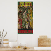 COMMISSIE POKER POSTER (Keuken)