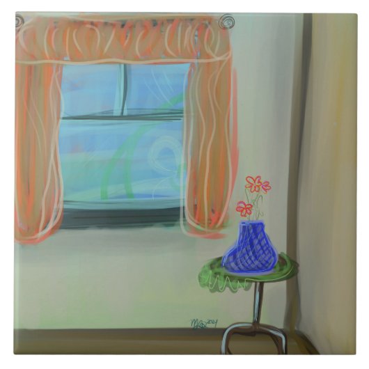 Commissies Open voor Custom Painted Original Art Tegeltje (Voorkant)