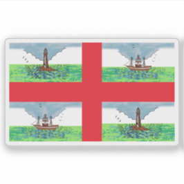 Commissioners of Irish Lights flag,Ireland,pre1970 Sticker