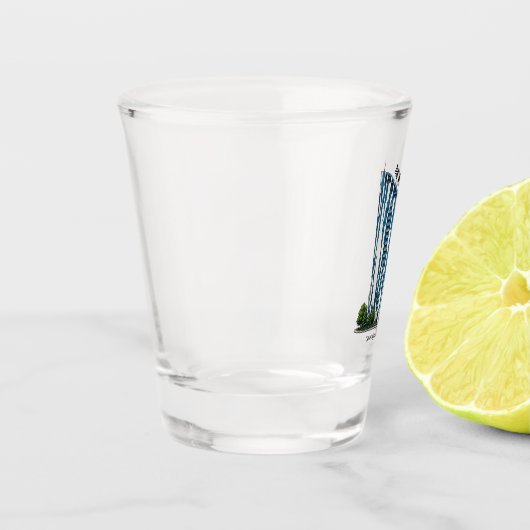 Commit om fit te zijn ASCENT Shotglas Shot Glas (Links)