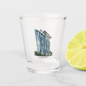 Commit om fit te zijn ASCENT Shotglas Shot Glas (Voorkant)