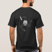 "Commit" riool T-shirt (Achterkant)
