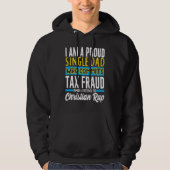 Commit Tax Fraud Weird Oddly Specific Meme Sarcast Hoodie (Voorkant)