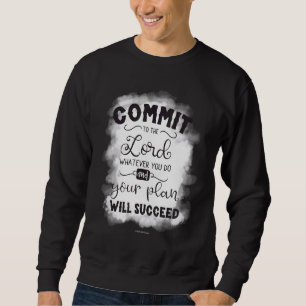 Commit To Lord Christian Bible Verse Religious Chu Trui
