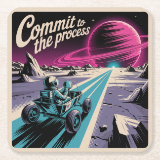 Commit To The Process Kartonnen Onderzetters