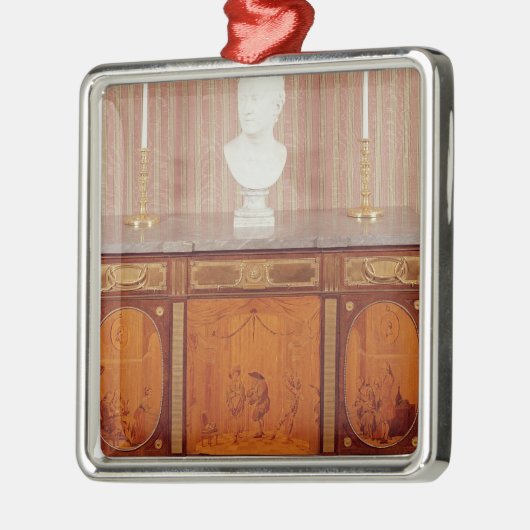 Commode, 1776-79 metalen ornament (Links)