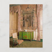 commode en stoel in de slaapkamer briefkaart (Voorkant)