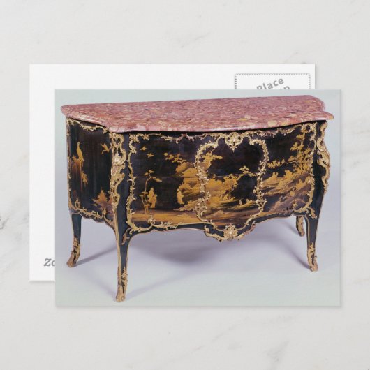 Commode, Frans, midden 18e eeuw Briefkaart (Voorkant / Achterkant)
