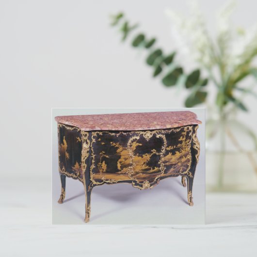 Commode, Frans, midden 18e eeuw Briefkaart (Staand voorkant)