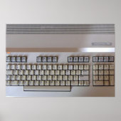 Commodore 128 Wall Poster (45 x 30 cm) (Voorkant)