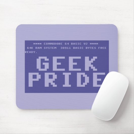 Commodore 64 Geek Pride Muismat (Met muis)