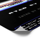 Commodore 64 Intro Screens 14" x 18" ILS & Abyss Poster (Hoek)