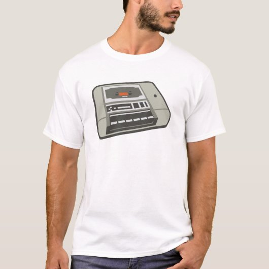 Commodore 64 VIC-20 Datasette T-Shirt (Voorkant)