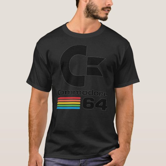 Commodore 64 vintage Essential T-Shirt (Voorkant)