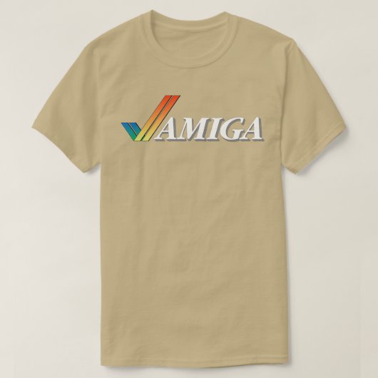 Commodore Amiga Logo T-shirt (Design voorkant)