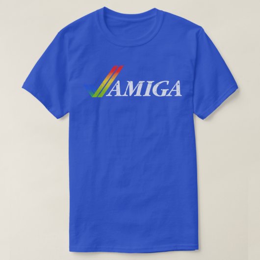 Commodore Amiga Retro T-shirt (Design voorkant)