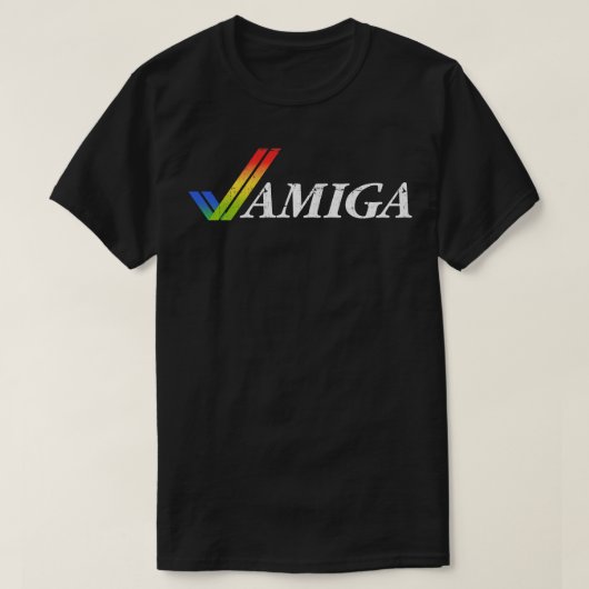 Commodore Amiga Retro T-shirt (Design voorkant)