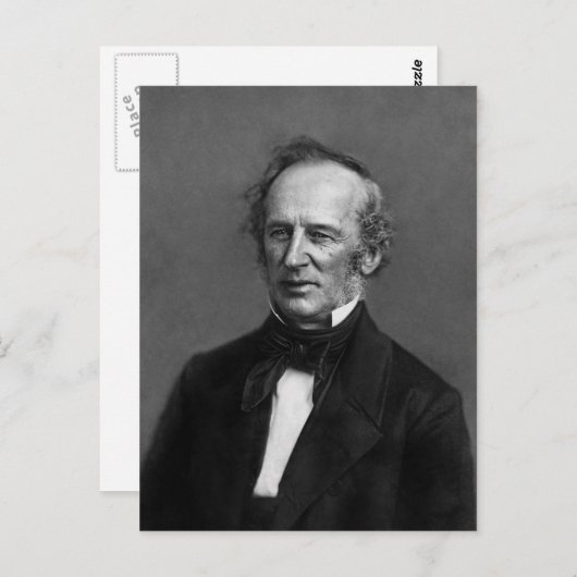Commodore Cornelius Vanderbilt Portrait circa 1850 Briefkaart (Voorkant / Achterkant)