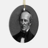 Commodore Cornelius Vanderbilt Portrait circa 1850 Keramisch Ornament (Rechts)