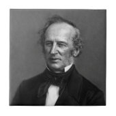 Commodore Cornelius Vanderbilt Portrait circa 1850 Tegeltje (Voorkant)