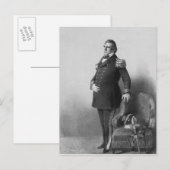 Commodore Matthew Calbraith Perry Briefkaart (Voorkant / Achterkant)