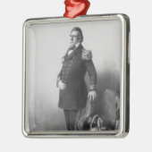 Commodore Matthew Calbraith Perry Metalen Ornament (Links)