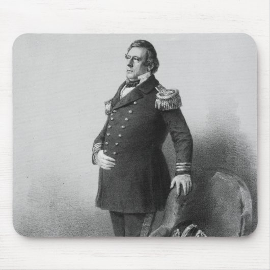 Commodore Matthew Calbraith Perry Muismat (Voorkant)