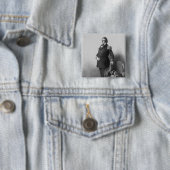 Commodore Matthew Calbraith Perry Vierkante Button 5,1 Cm (In situ)