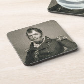 Commodore Oliver Hazard Perry (1785-1819), graf Bier Onderzetter (Linkerzijde)