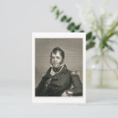 Commodore Oliver Hazard Perry (1785-1819), graf Briefkaart (Staand voorkant)