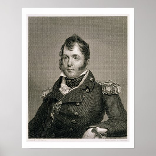 Commodore Oliver Hazard Perry (1785-1819), graf Poster (Voorkant)