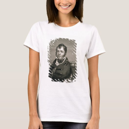 Commodore Oliver Hazard Perry (1785-1819), graf T-shirt (Voorkant)