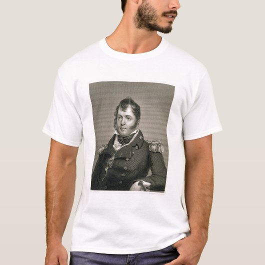 Commodore Oliver Hazard Perry (1785-1819), graf T-shirt (Voorkant)
