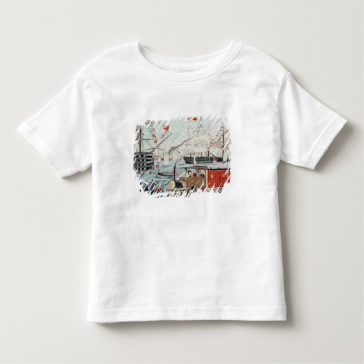 Commodore Perry's Gift of a Railway Kinder Shirts (Voorkant)